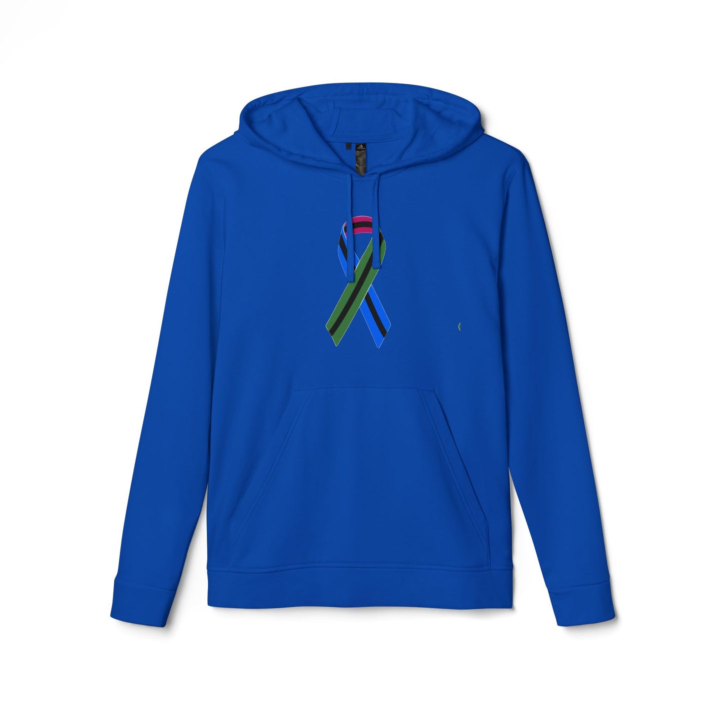 Black Maternal Health Ribbon Hospital Blue Adidas Fleece Hoodie from Etsy Store Black Maternal Fit